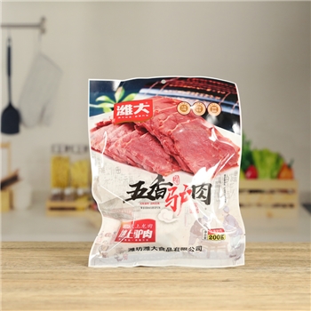 山东特产五香驴肉200克*6袋【自营】