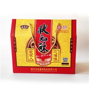 欧麦尔状元酥精装尊雅礼盒24粒装1.44kg青州特产茶点传统糕点